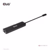 Club 3D CSV-1596 6-i-1 USB-C-dockningsstation HDMI 8K 30 Hz med 100 W PD Svart