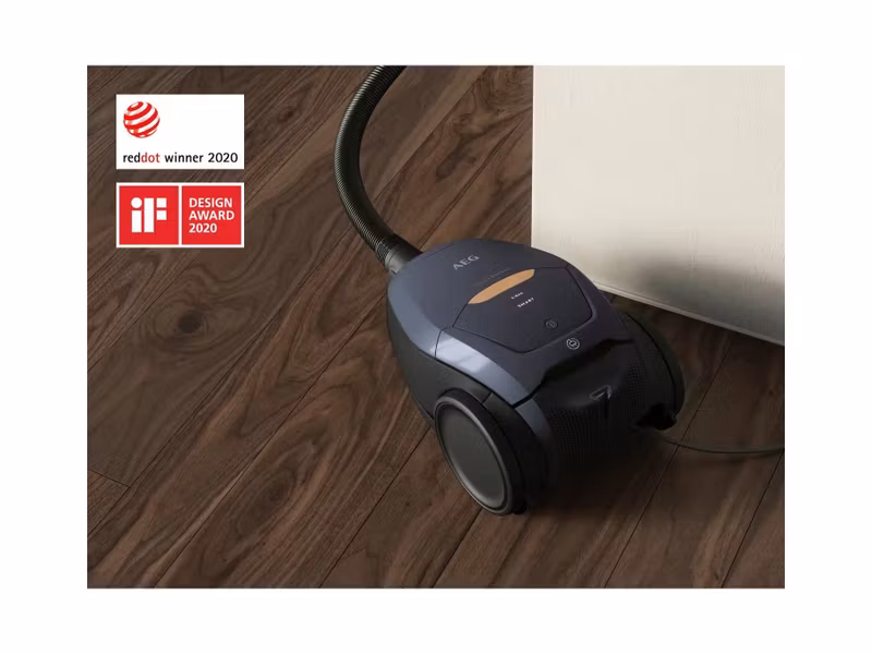 AEG VX82-1-5DB Dammsugare med påse 3,5 L Blå