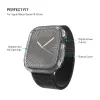 FIXED Pure Skyddsfodral med härdat glas för Apple Watch Series 10 42 mm Clear