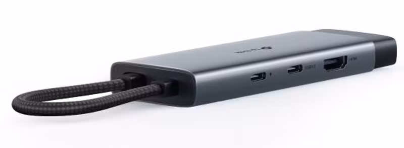 TP-Link UH6120C USB-C 6-i-1 Hubb med 4K HDMI, Gigabit Ethernet och 100 W PD