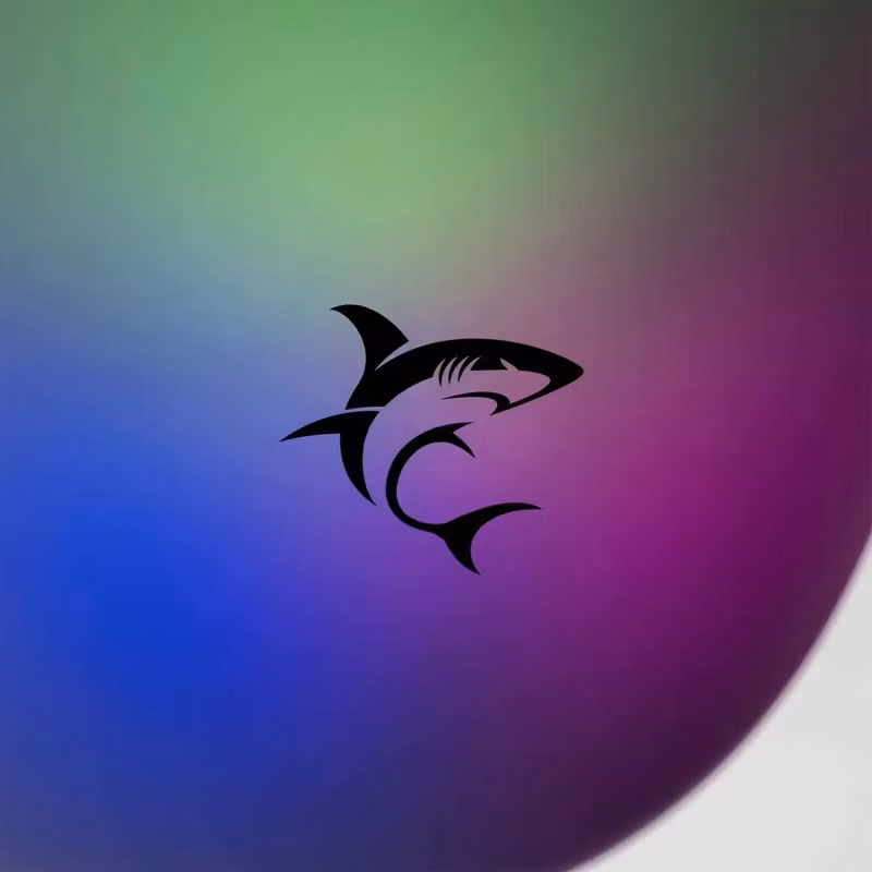 White Shark FIREFLY On-Ear Spelheadset Svart