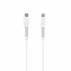 FIXED LIQUID USB-C till Lightning Silikonkabel 1,2 m Vit