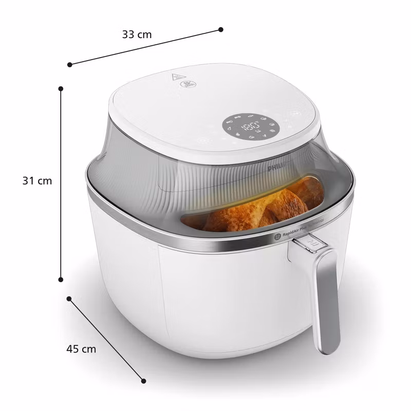 Philips 3000 Series NA341/10 7,2 l 2 000 W Airfryer Vit