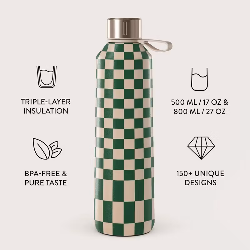 Burga Ivy League 800 ml Vatten-/Termosflaska i rostfritt stål