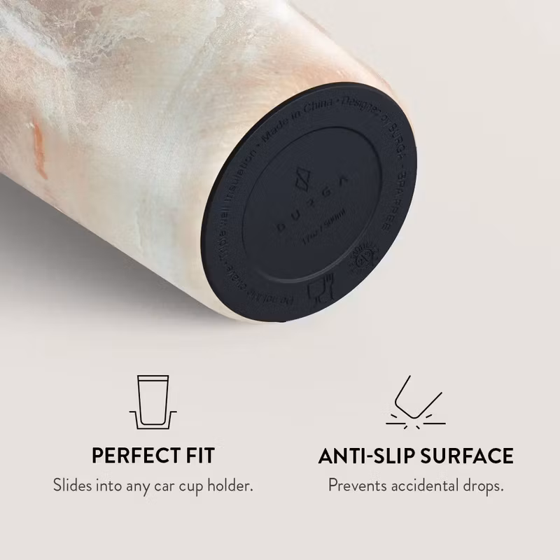 Burga Serene Sunset 500 ml Termosmugg med lock och sugrör i rostfritt stål