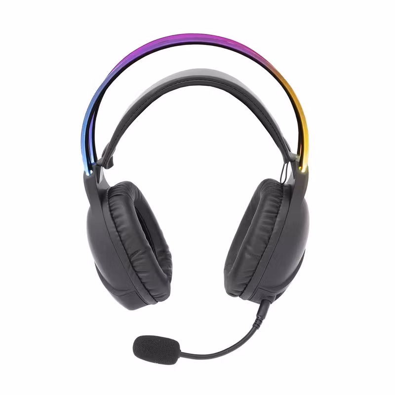 White Shark OX Over-Ear Spelheadset Svart