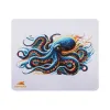 Baracuda OCTOPUS M Gamingmusmatta 300 × 250 mm Svart/Röd