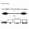 Club 3D CAC-1310 Premium HDMI 2.0-kabel 4K 60 Hz 3 m Svart