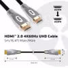 Club 3D CAC-2312 HDMI 2.0-kabel med Ethernet 5 m Svart