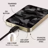 Burga Night Black Camo 5 000 mAh MagSafe-powerbank Guld