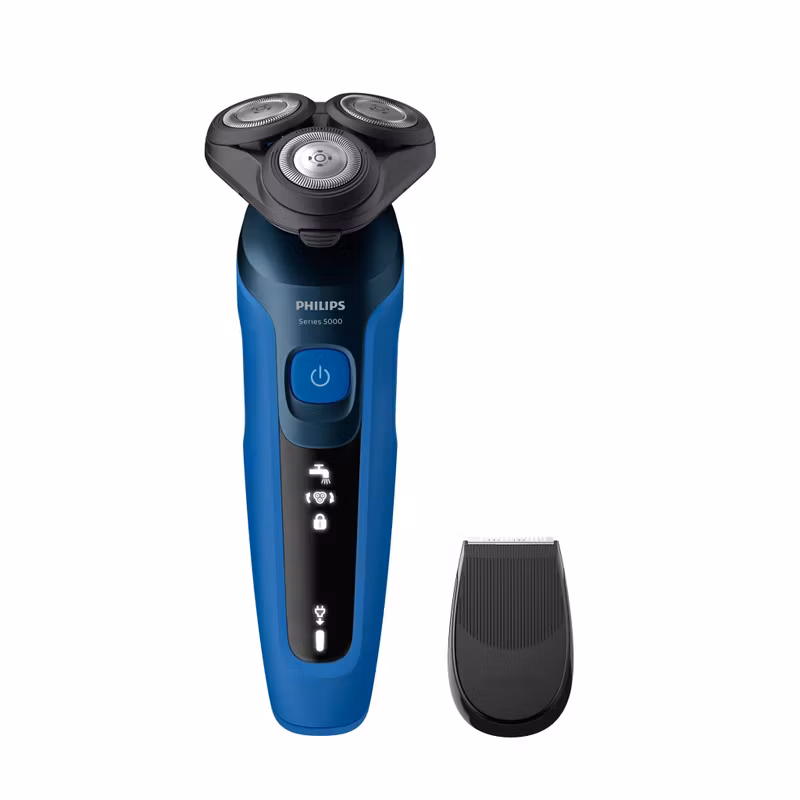 Philips Shaver Series 5000 S5466/17 Rakapparat Svart/Blå