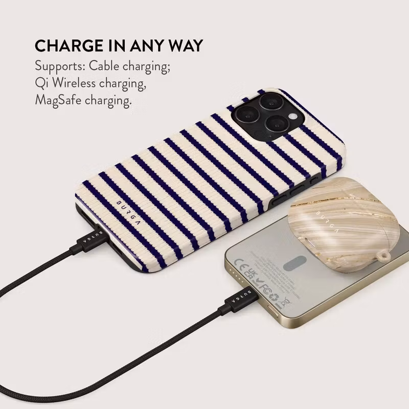 Burga Old Money 5 000 mAh MagSafe Powerbank Guld