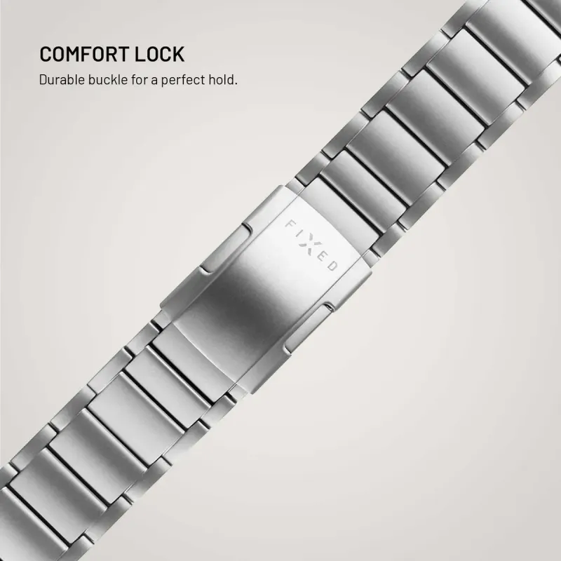 FIXED Titanium Strap Titanarmband för Samsung Galaxy Watch Ultra Natural Titanium