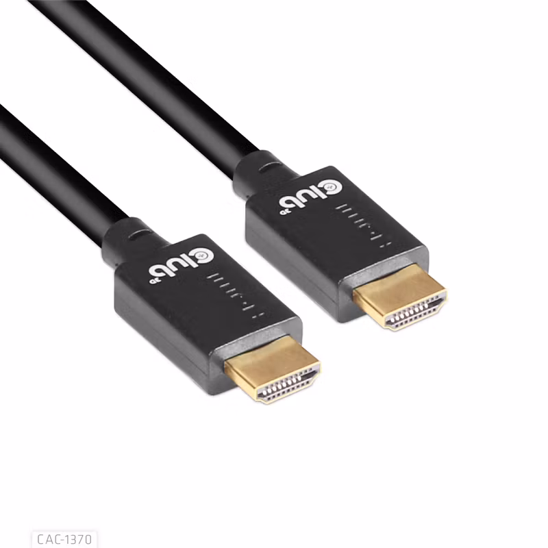Club 3D CAC-1370 HDMI 2.1 Ultra High Speed HDMI-kabel 1,5 m Svart