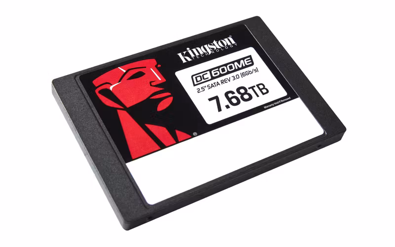 Kingston DC600ME 7,68 TB 2,5" SATA Krypterad Enterprise-SSD Mixed Use