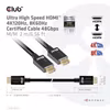 Club 3D CAC-1372 Ultra High Speed HDMI 2.1-kabel 2 m Svart