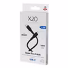 X2O Superflex USB-C till USB-C-kabel 60 W 1,5 m Svart