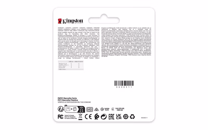 Kingston DataTraveler SE9 G3 512 GB USB 3.2 Gen 1 USB-minne Guld