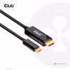 Club 3D CAC-1334 HDMI till USB-C-adapterkabel 4K 60 Hz 1,8 m Svart