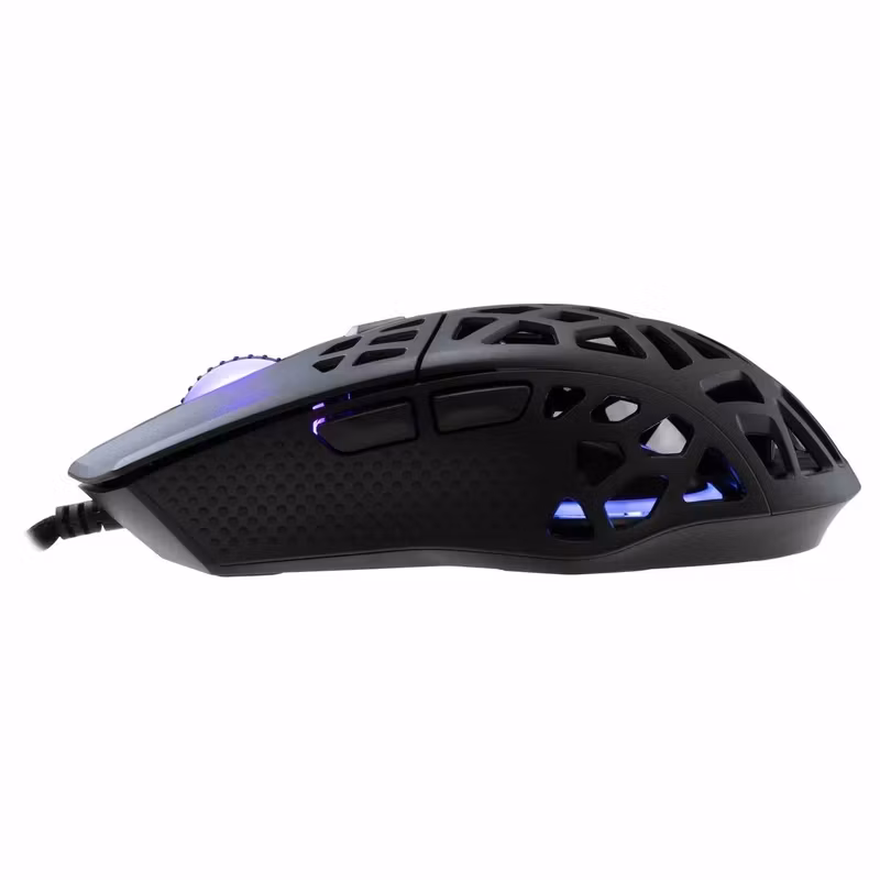 White Shark CARADOC 7D 7 200 DPI RGB Gamingmus Svart