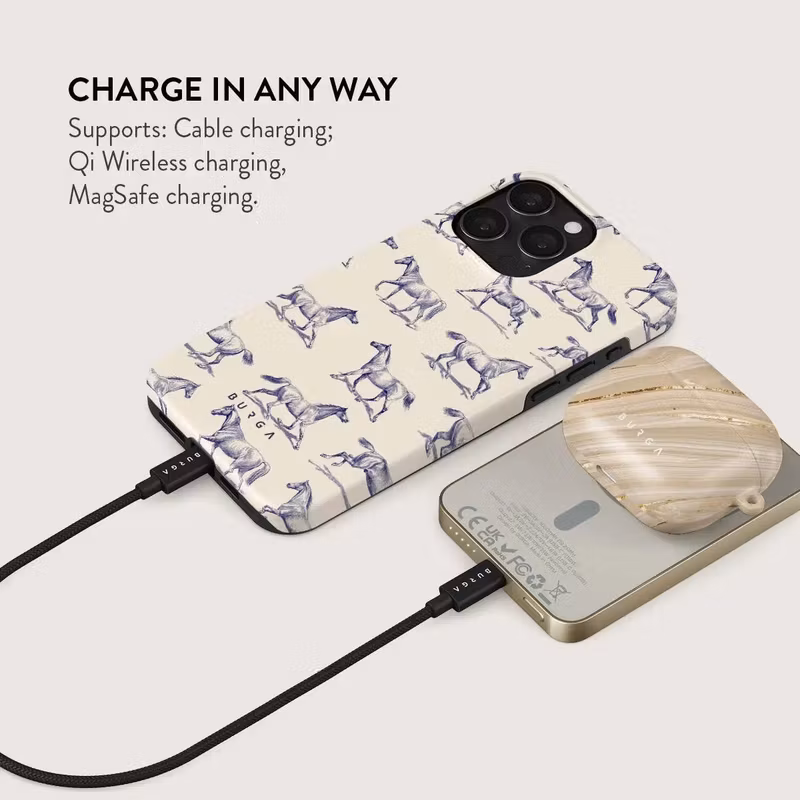 Burga Derby Race 5 000 mAh MagSafe Powerbank Guld