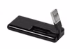 Vivanco 4-portars passiv USB-A 2.0-hubb Svart