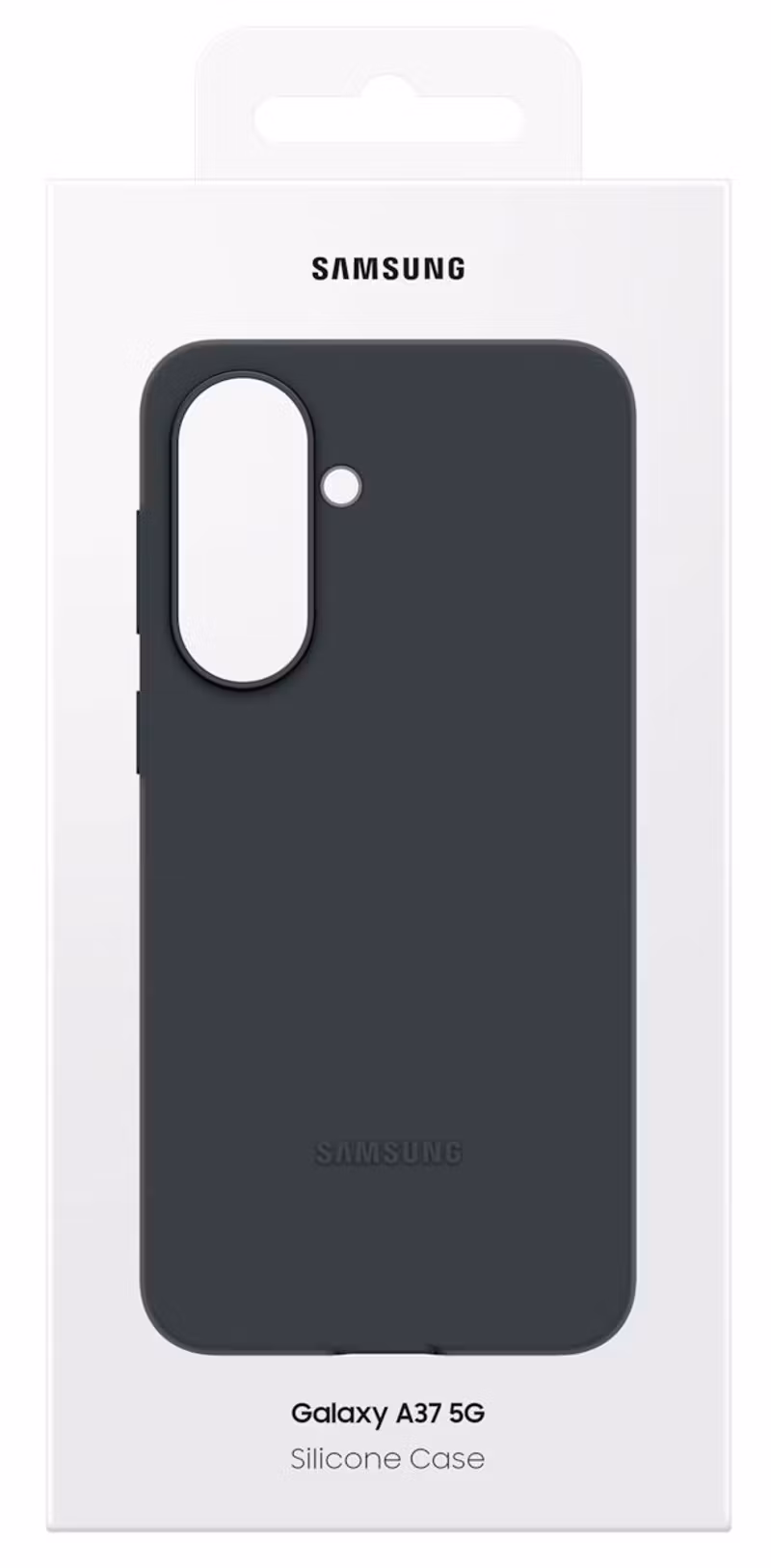 Samsung Silicone Case EF-PA376 Galaxy A37 5G Silikonskal Svart