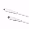 FIXED LIQUID 60 W USB-C till Lightning 1,2 m Silikonkabel Vit