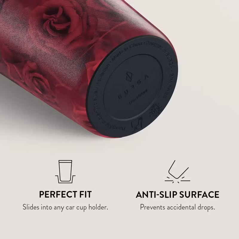 Burga Femme Fatale 500 ml Termosmugg med lock och sugrör i rostfritt stål