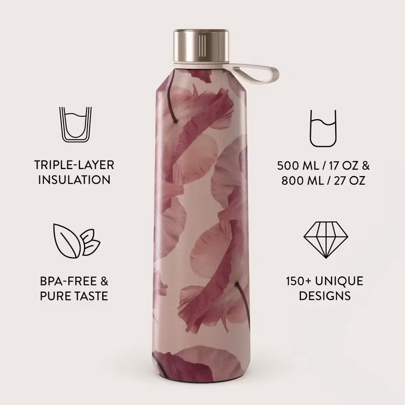 Burga Tender Kiss 800 ml Vatten-/Termosflaska i rostfritt stål