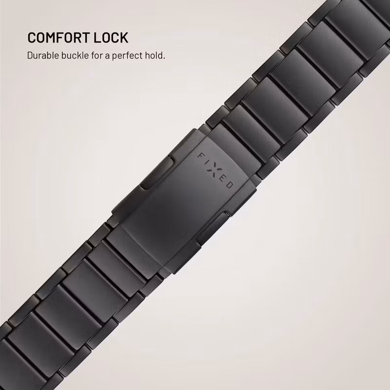 FIXED Titanrem för Garmin QuickFit 26 mm Svart