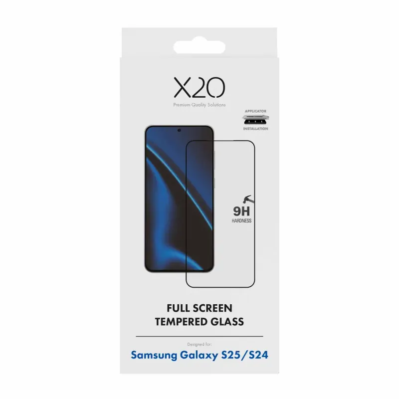 X2O Premium Full Screen 9H Skärmskyddsglas för Samsung Galaxy A27 5G