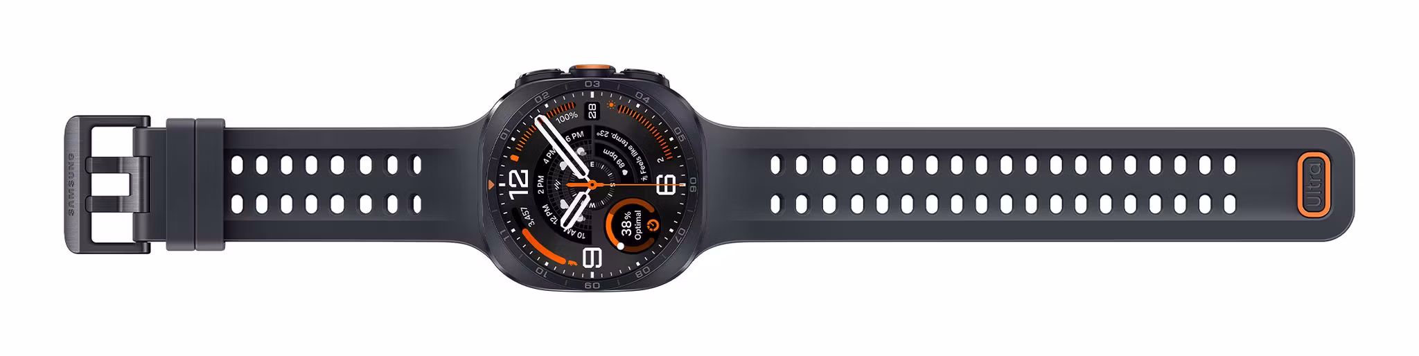 Samsung Galaxy Watch Ultra2 47 mm LTE Smartklocka Titanium Gray