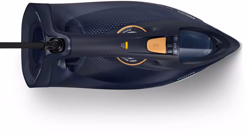 Philips Azur 7000 Series DST7060/20 3 000 W Ångstrykjärn Blå/Gul