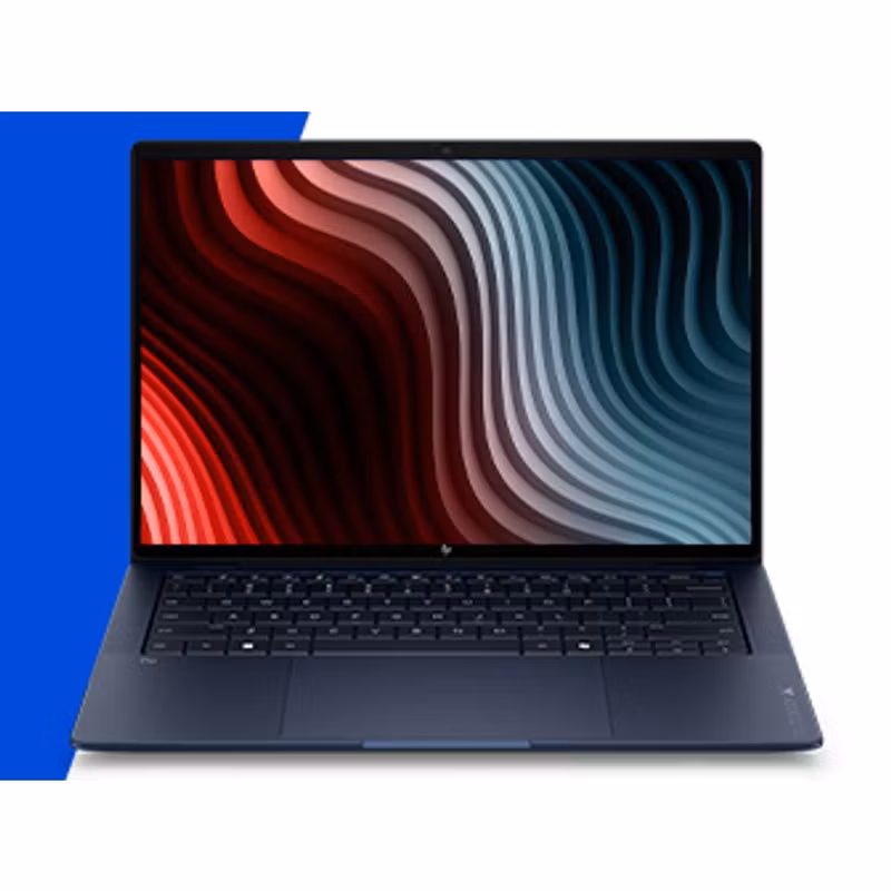 HP EliteBook X G2a 14" WUXGA Pekskärm Ryzen AI 5 435 32 GB 512 GB Windows 11 Pro Laptop Atmosfärisk blå