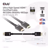 Club 3D CAC-1375 Ultra High Speed HDMI 2.1-kabel 4K 120 Hz 8K 60 Hz 5 m Svart