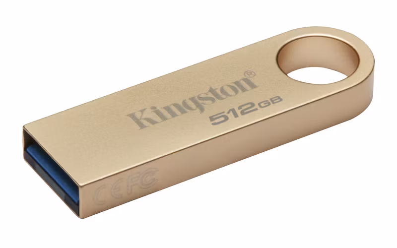 Kingston DataTraveler SE9 G3 512 GB USB 3.2 Gen 1 USB-minne Guld