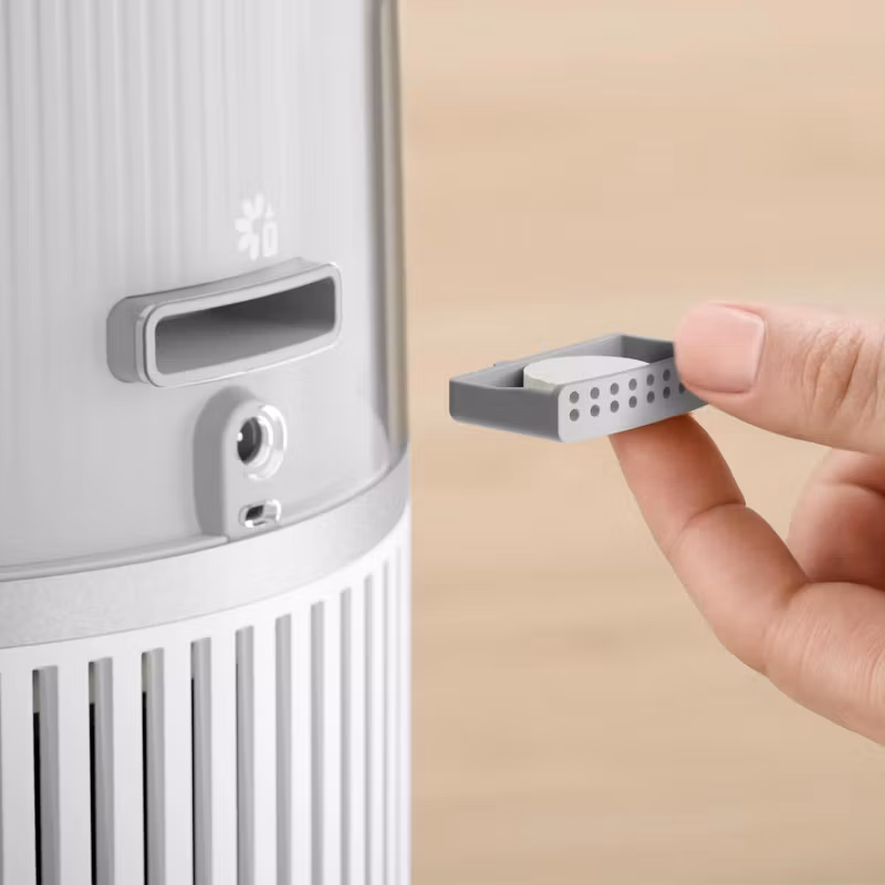 Philips Series 5000 HU5710/00 Luftfuktare NanoCloud 4,5 L Silver/Vit