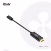 Club 3D CAC-1333 HDMI till USB-C-adapterkabel 4K 60 Hz 22 cm Svart