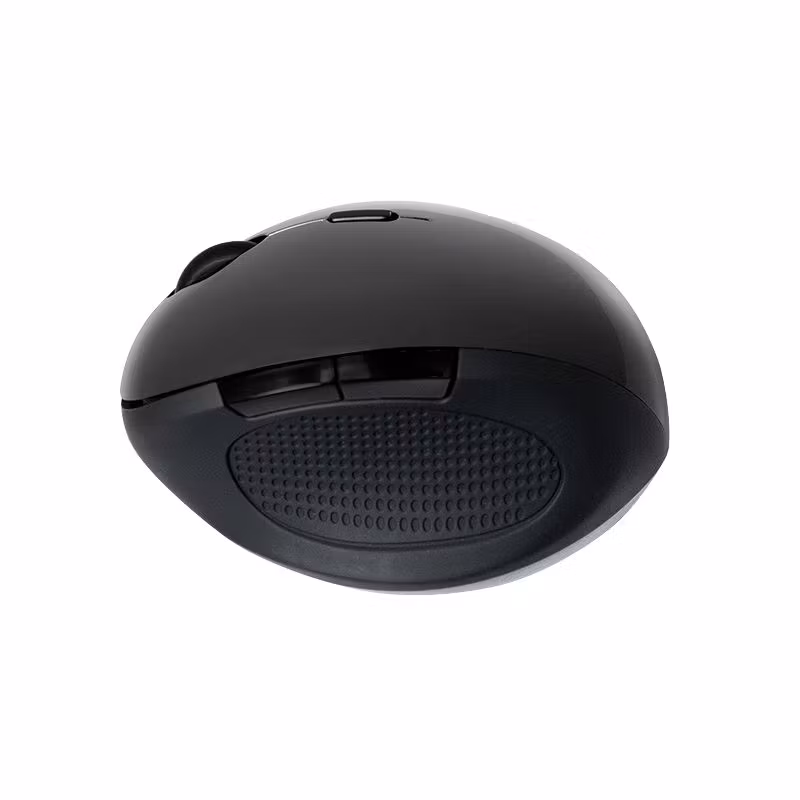 LogiLink ID0139 ergonomisk trådlös mus 2,4 GHz Svart