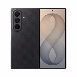 Samsung Galaxy Z Fold8 Ultra Carbon Magnet Case aramidskal med magneter Black