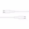 X2O Superflex 60 W USB-C till USB-C-kabel 1,5 m Vit