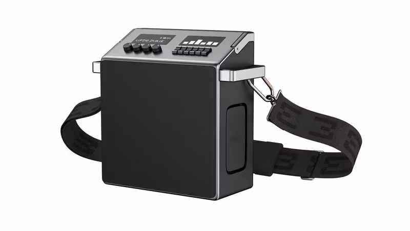 Mondo Speaker Medium M2201 60 W Bluetooth-högtalare Metall/Svart