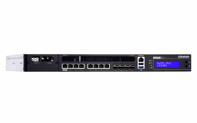 QNAP QuCPE-7012 Xeon D-2146NT 32 GB Virtualiseringsapparat 1U Rackmonterbar