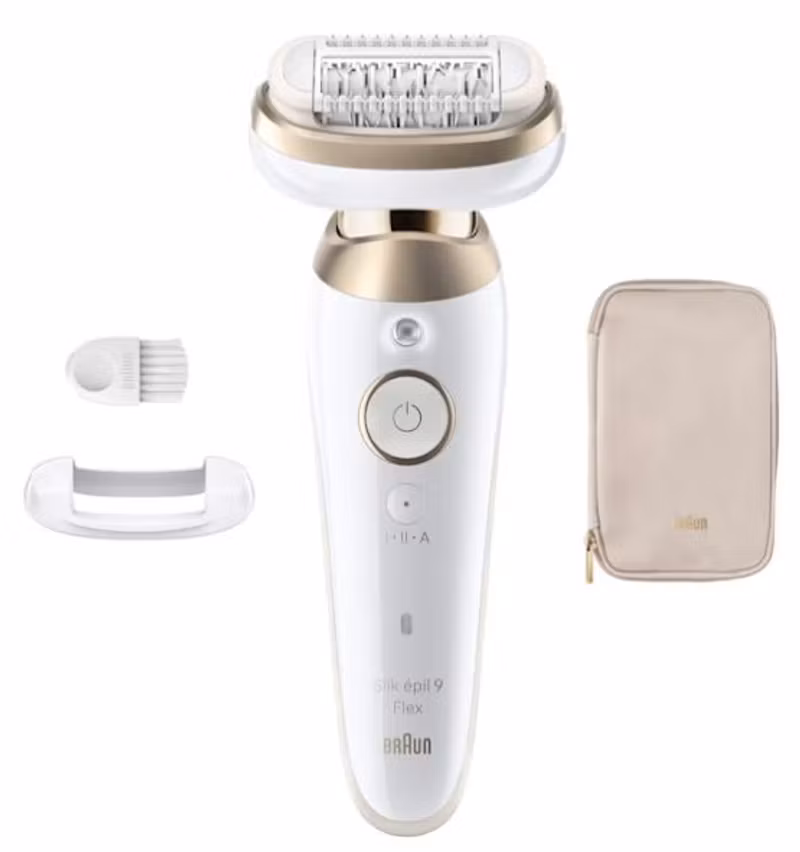 Braun Silk-épil 9 Flex 9-011 3D Epilator Guld/Vit