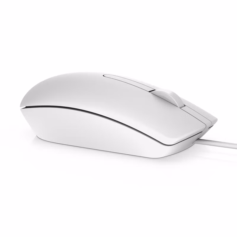 Dell MS116 Optisk USB-mus Vit