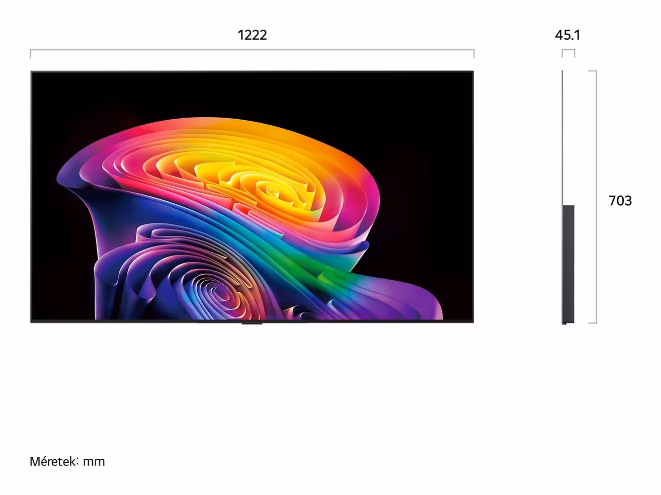 LG OLED evo AI C6 OLED55C61LA 55" 4K OLED Smart TV