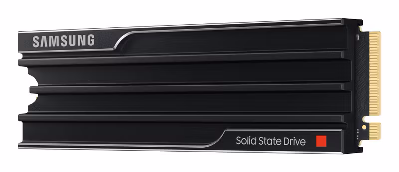 Samsung 9100 PRO MZ-VAP2T0CW 2 TB M.2 NVMe PCIe 5.0 Intern SSD med kylfläns