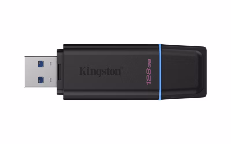 Kingston DataTraveler Exodia 128 GB USB 3.2 Gen 1 USB-minne Svart