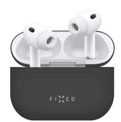 FIXED Silky FIXSIL-1629-BK Silikonfodral för Apple AirPods Pro 3 Svart